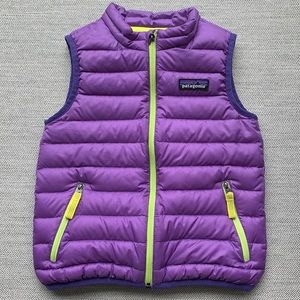 Toddler girls Patagonia vest